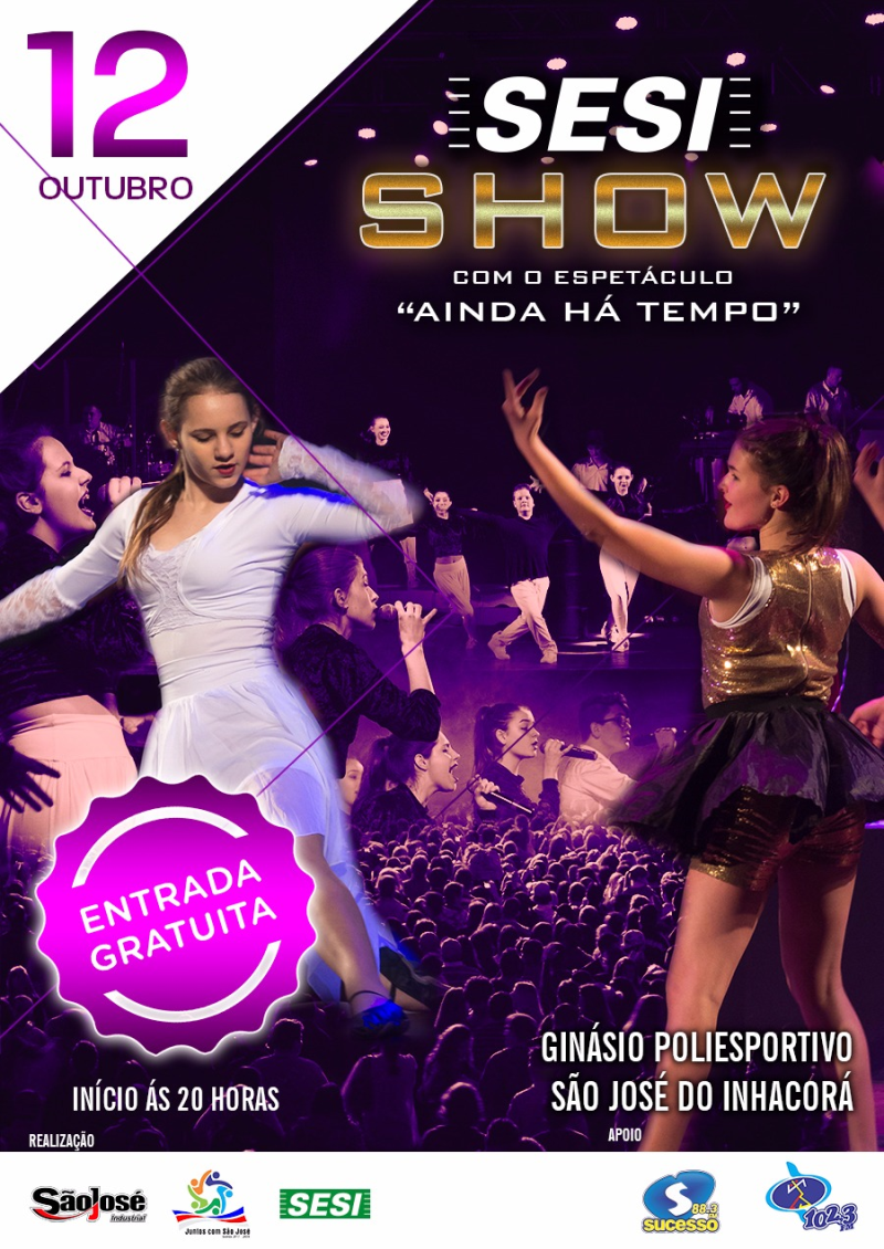 PARTICIPE DO ESPETÁCULO “AINDA HÁ TEMPO”